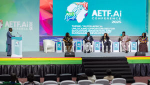 Isaac Agya Koomson was a featured speaker at the Africa Education Trust Fund (AETF)